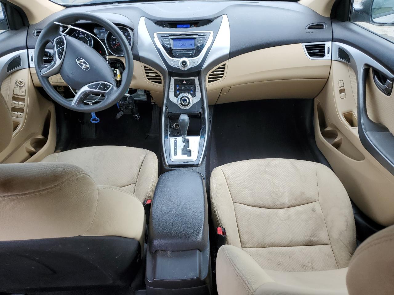 2012 Hyundai Elantra Gls VIN: 5NPDH4AE6CH096574 Lot: 63652735