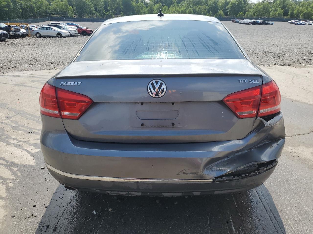 2014 Volkswagen Passat Sel VIN: 1VWCN7A32EC025856 Lot: 63573995