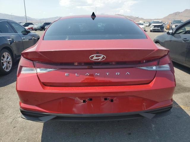  HYUNDAI ELANTRA 2021 Red