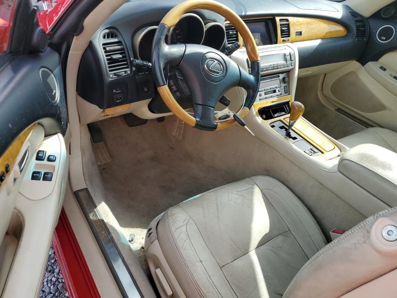 2005 Lexus Sc 430 VIN: JTHFN48Y350063712 Lot: 64787075