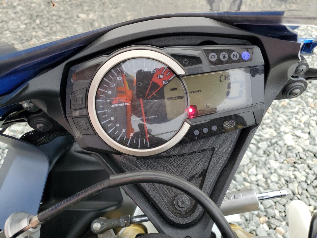2012 Suzuki Gsx750 VIN: JS1GR7MA4C2101786 Lot: 63478785