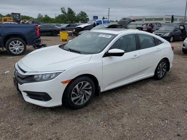  HONDA CIVIC 2017 White
