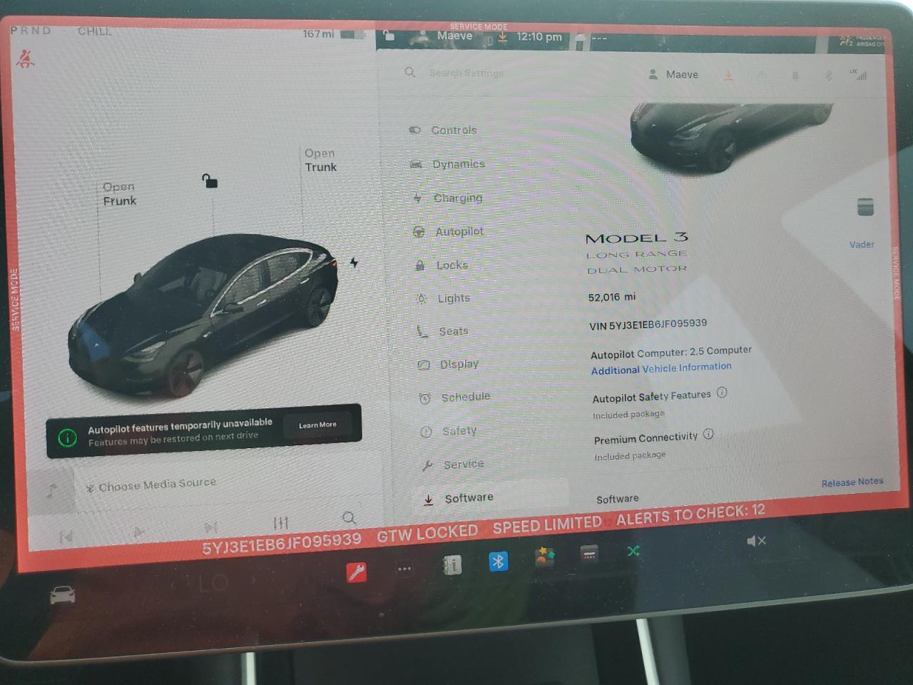 2018 Tesla Model 3 VIN: 5YJ3E1EB6JF095939 Lot: 63846885