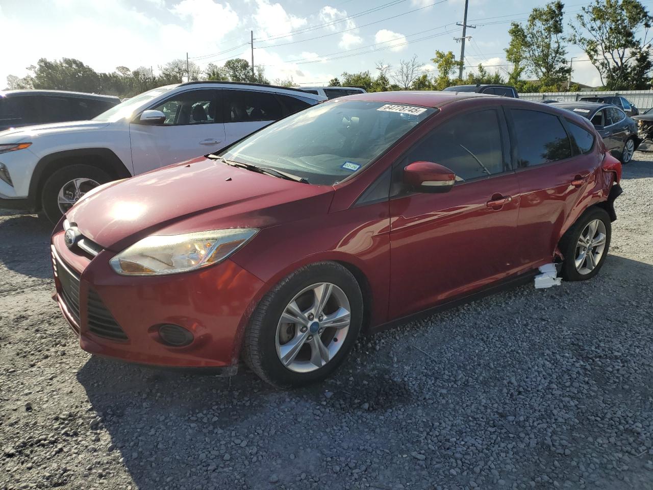 2013 Ford Focus Se VIN: 1FADP3K22DL276624 Lot: 64778745