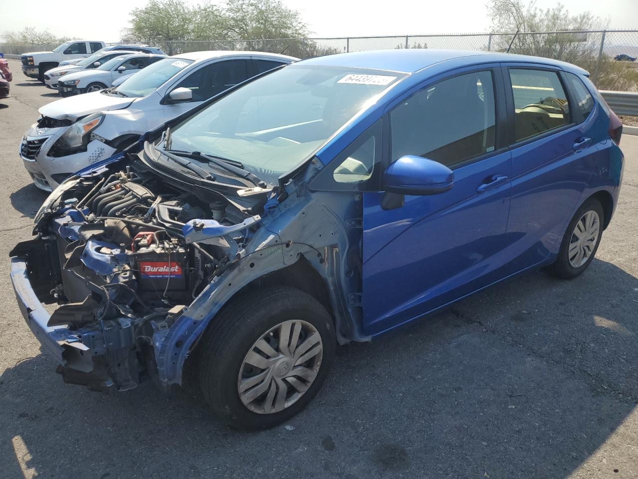 2016 Honda Fit Lx VIN: JHMGK5H59GS009833 Lot: 64439725