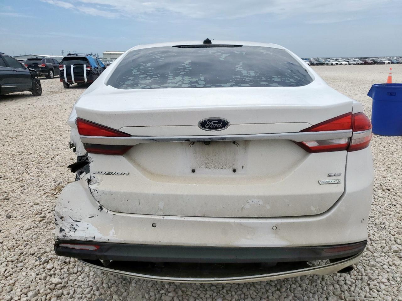 2017 Ford Fusion Se VIN: 3FA6P0HDXHR216193 Lot: 64612635