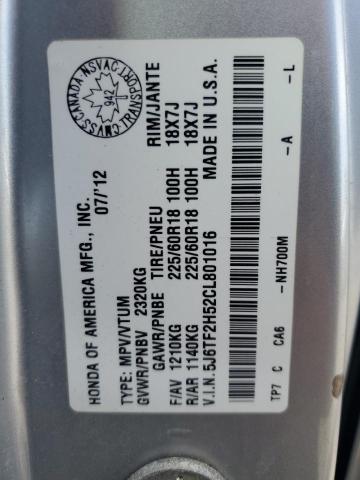 2012 HONDA CROSSTOUR EXL  