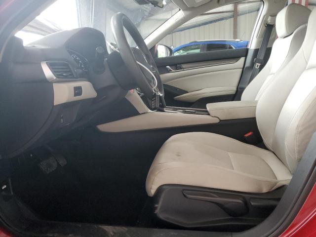  HONDA ACCORD 2018 Red