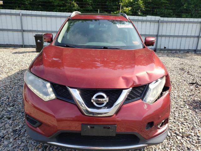  NISSAN ROGUE 2016 Czerwony