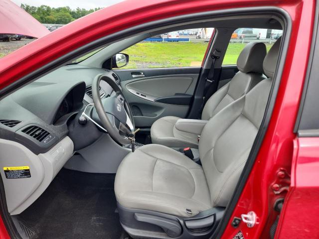  HYUNDAI ACCENT 2017 Red