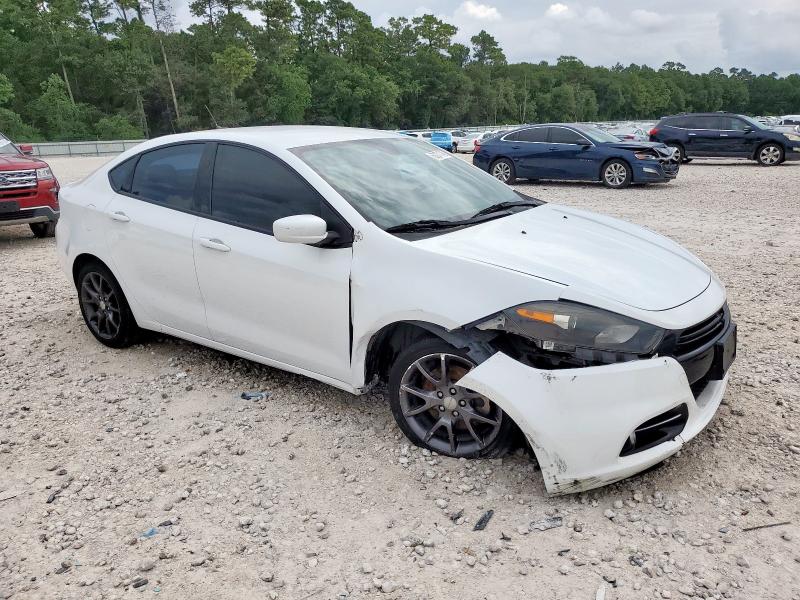  DODGE DART 2015 White