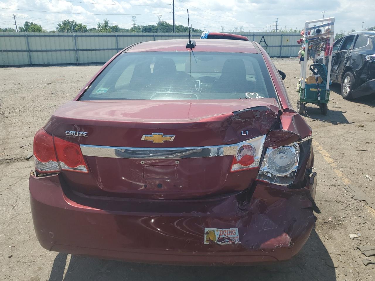 2016 Chevrolet Cruze Limited Lt VIN: 1G1PE5SBXG7199547 Lot: 62737145
