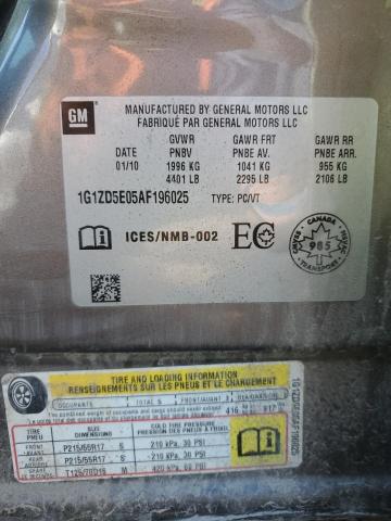 2010 CHEVROLET MALIBU 2LT  
