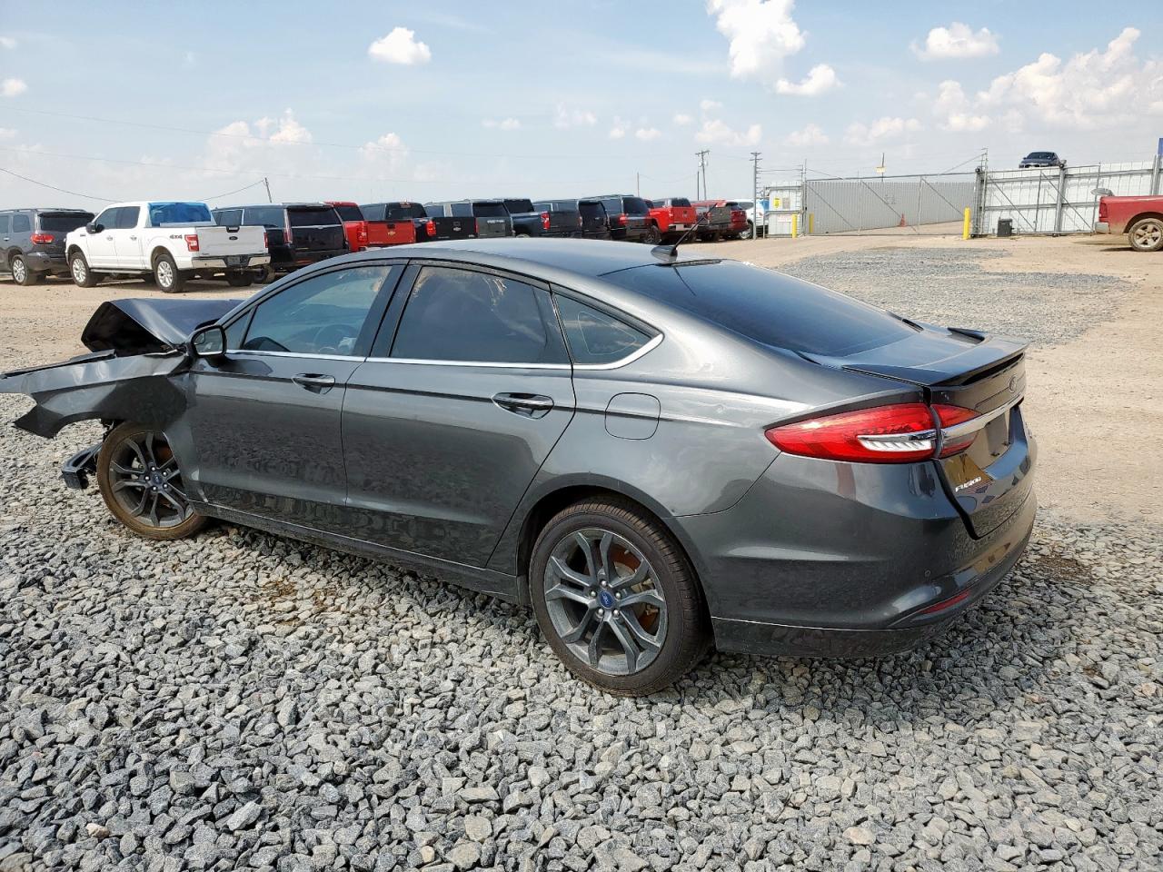 2018 Ford Fusion Se VIN: 3FA6P0HD0JR143177 Lot: 64238215