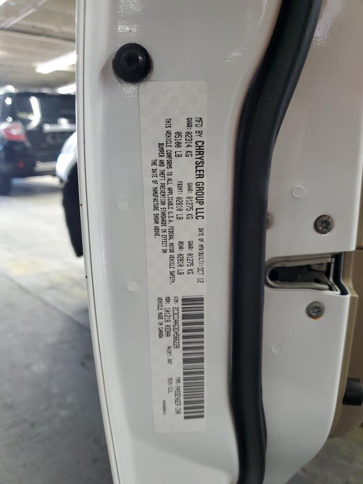 2013 Chrysler 300 VIN: 2C3CCAAG3DH566228 Lot: 65445815