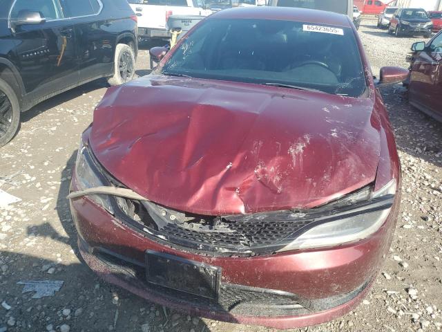 CHRYSLER 200 2015 Burgundy