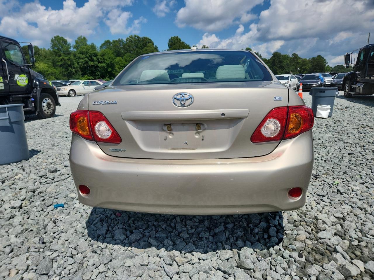 2009 Toyota Corolla Base VIN: 2T1BU40E19C127116 Lot: 64422615
