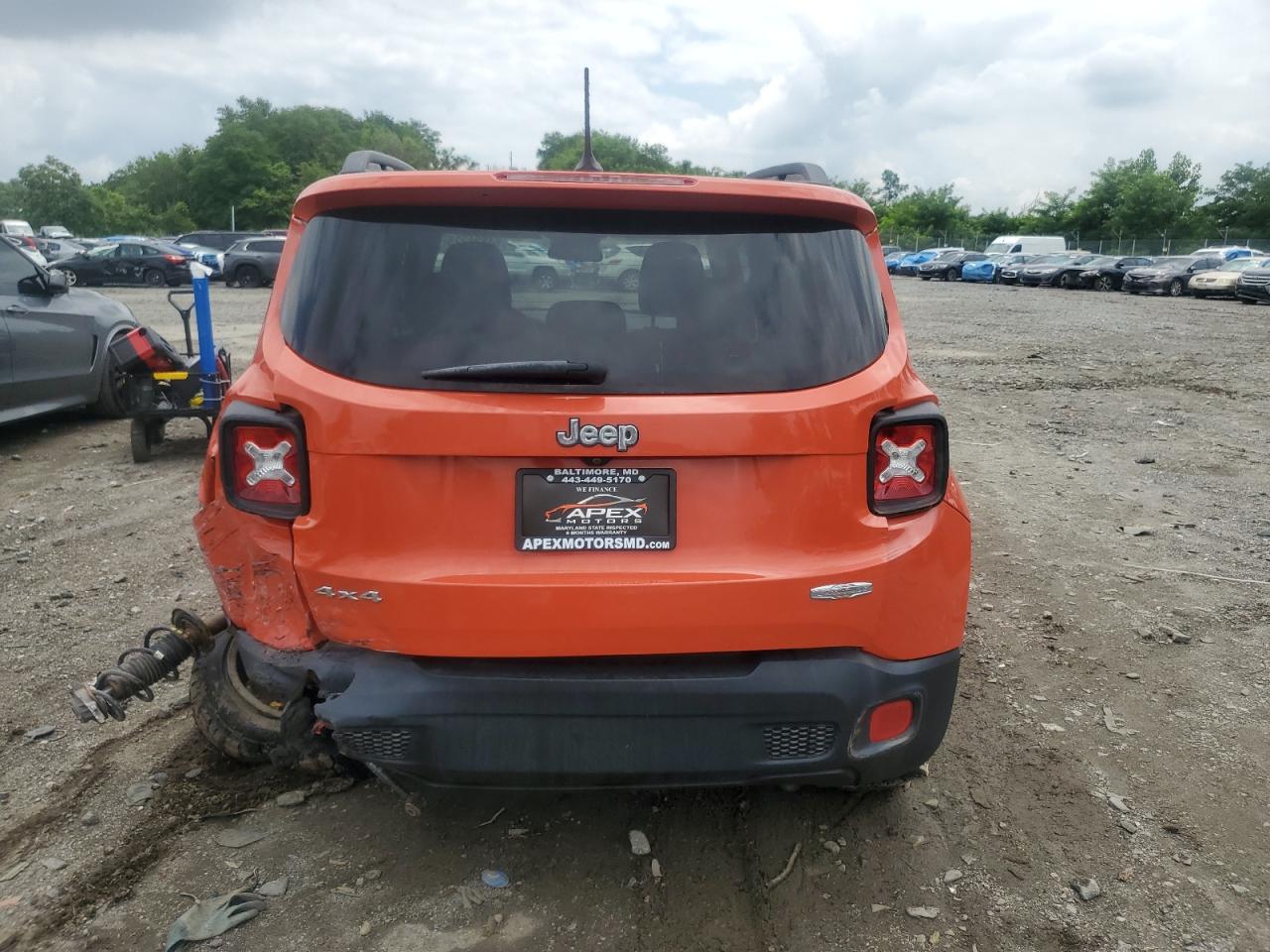 2016 Jeep Renegade Latitude VIN: ZACCJBBW5GPC56386 Lot: 64821225