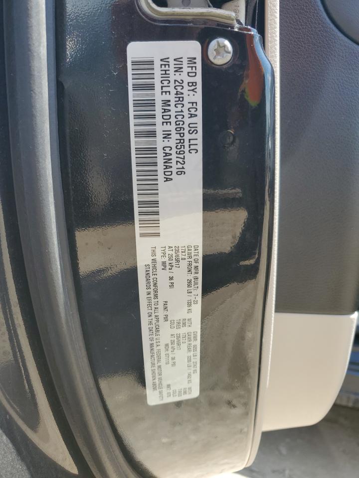 2023 Chrysler Voyager Lx VIN: 2C4RC1CG6PR597216 Lot: 64583385