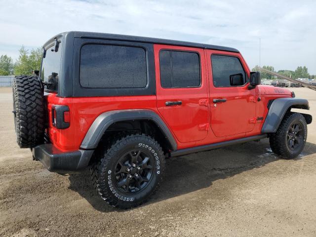  JEEP WRANGLER 2022 Czerwony