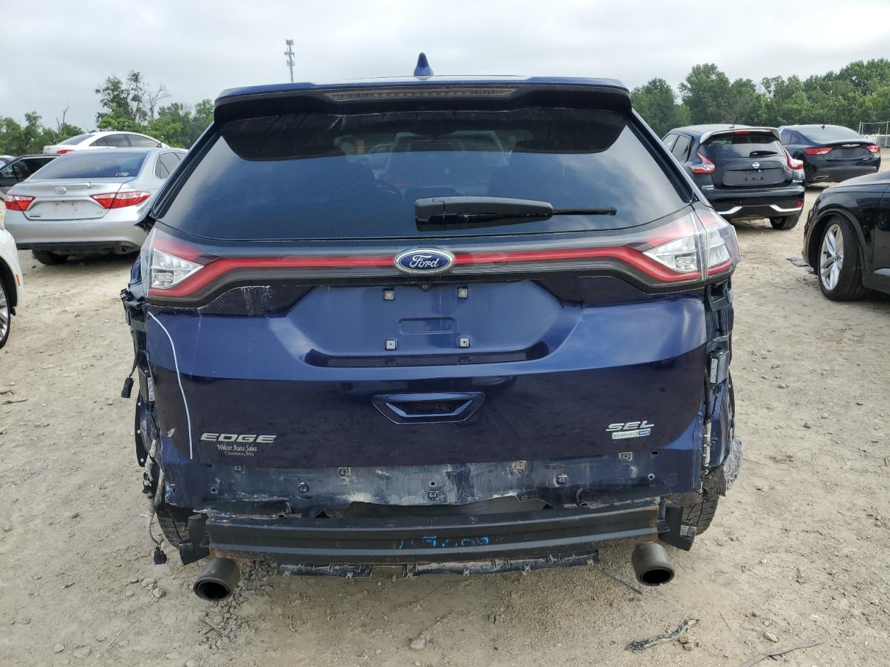 2016 Ford Edge Sel VIN: 2FMPK4J92GBB57353 Lot: 64416055