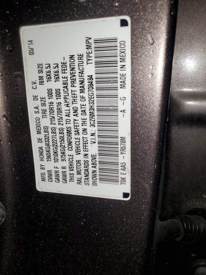 2014 Honda Cr-V Lx VIN: 3CZRM3H32EG708484 Lot: 64552335
