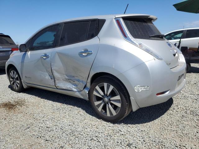  NISSAN LEAF 2016 Silver