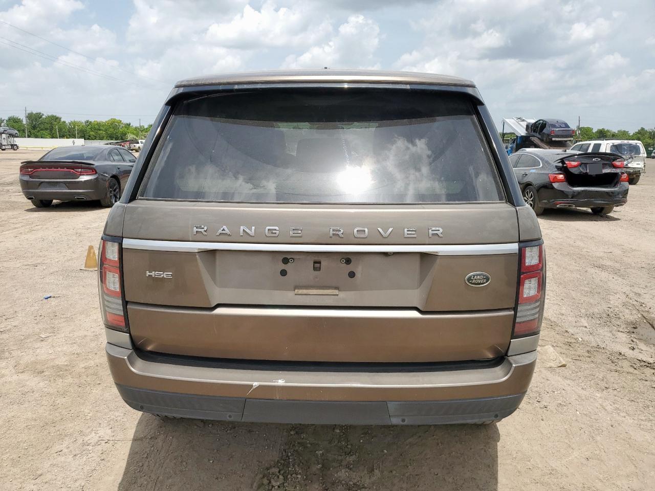 2014 Land Rover Range Rover Hse VIN: SALGS2WF4EA151689 Lot: 65236805