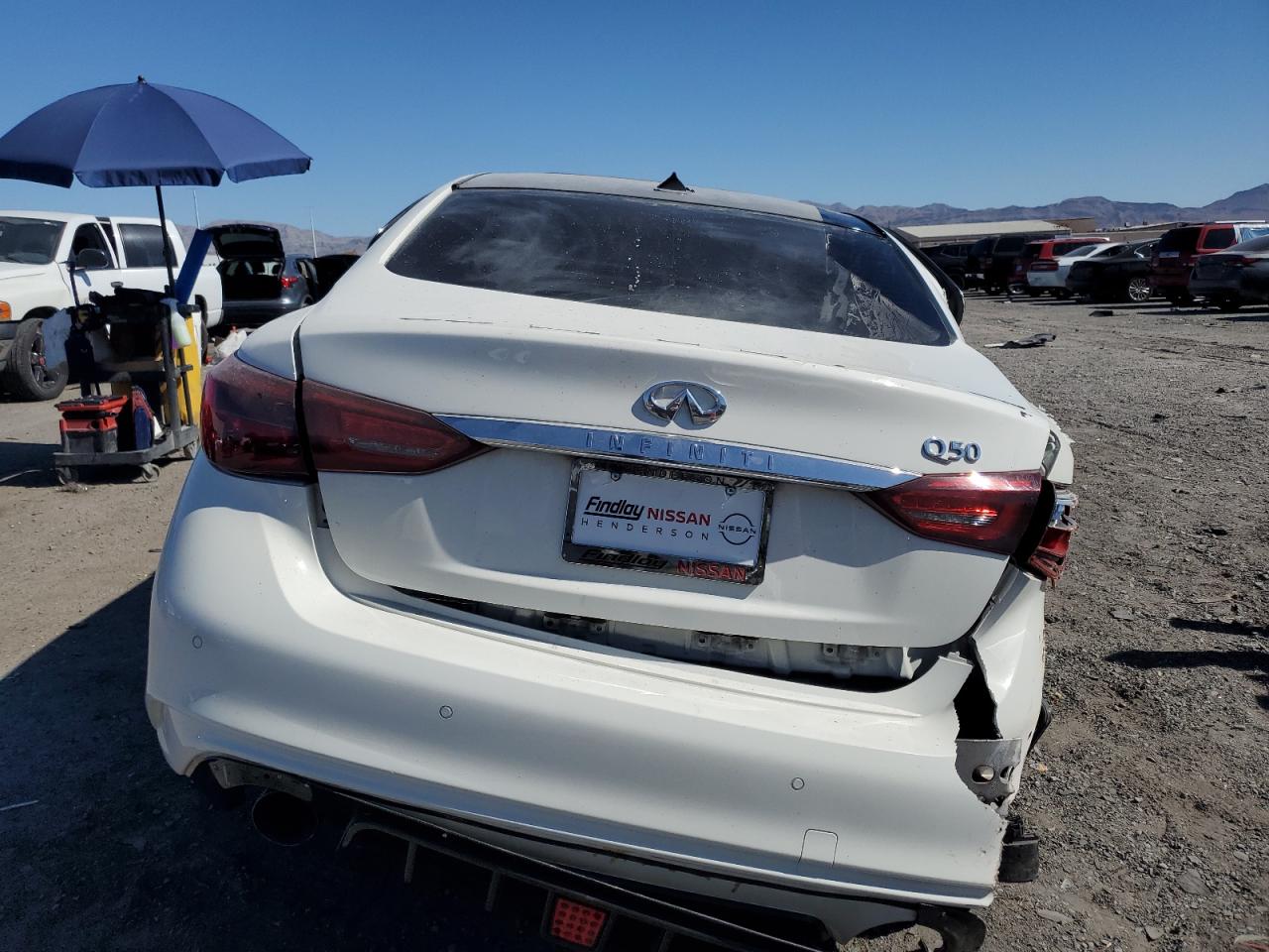 2021 Infiniti Q50 Luxe VIN: JN1EV7BP3MM700591 Lot: 66920405