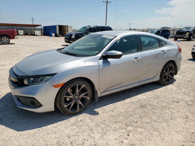  HONDA CIVIC 2020 Серебристый