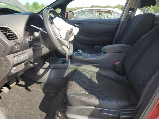  NISSAN LEAF 2013 Burgundy