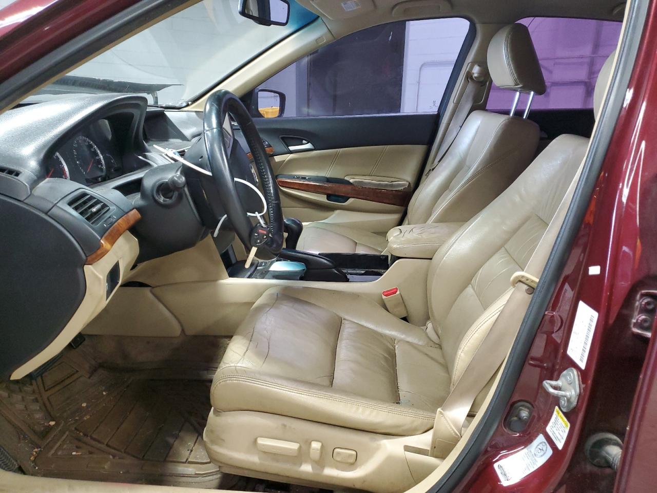 2012 Honda Accord Exl VIN: 1HGCP2F86CA085346 Lot: 65446565