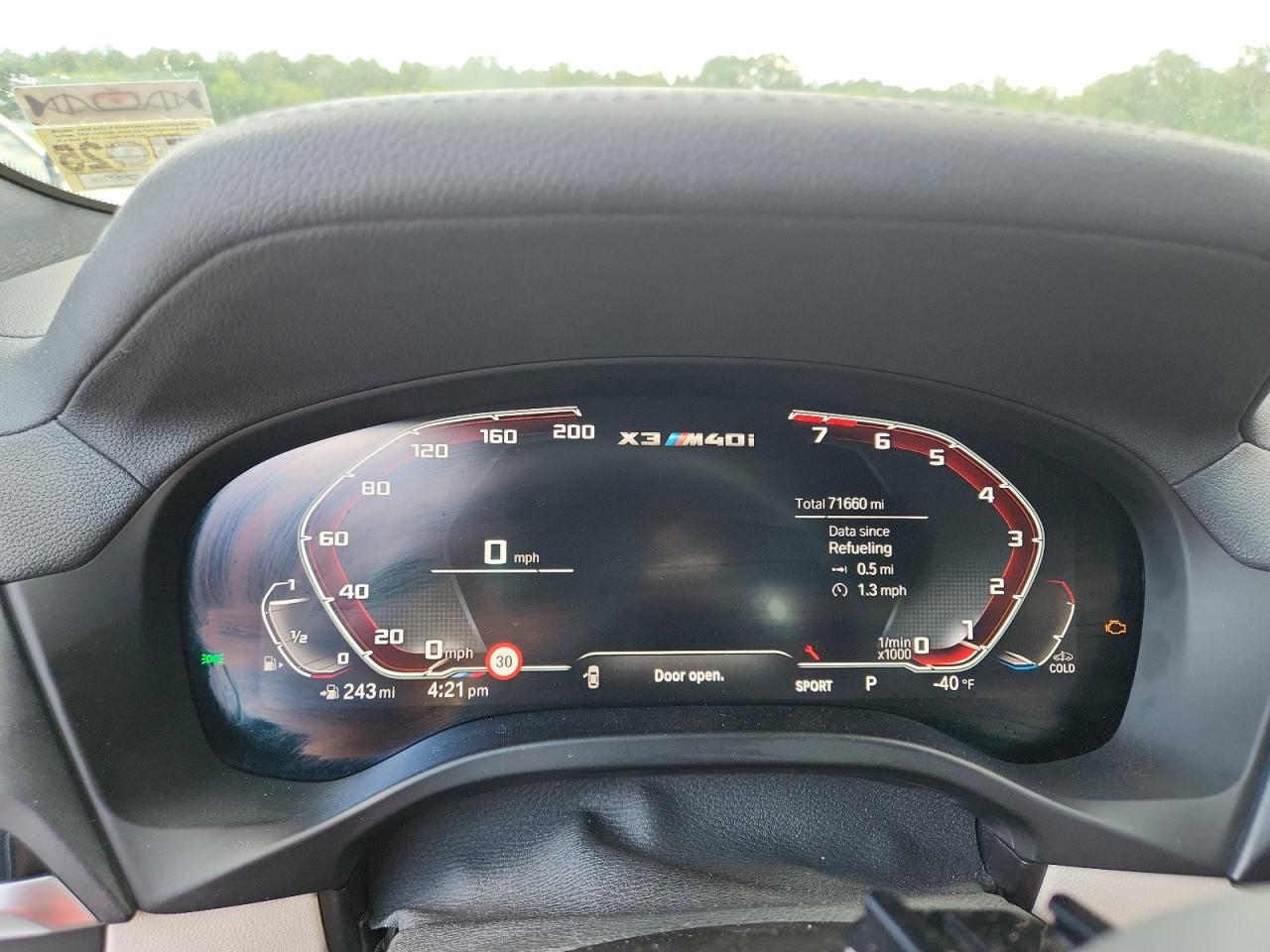 2021 BMW X3 xDrivem40I VIN: 5UXTY9C06M9F84588 Lot: 64753945