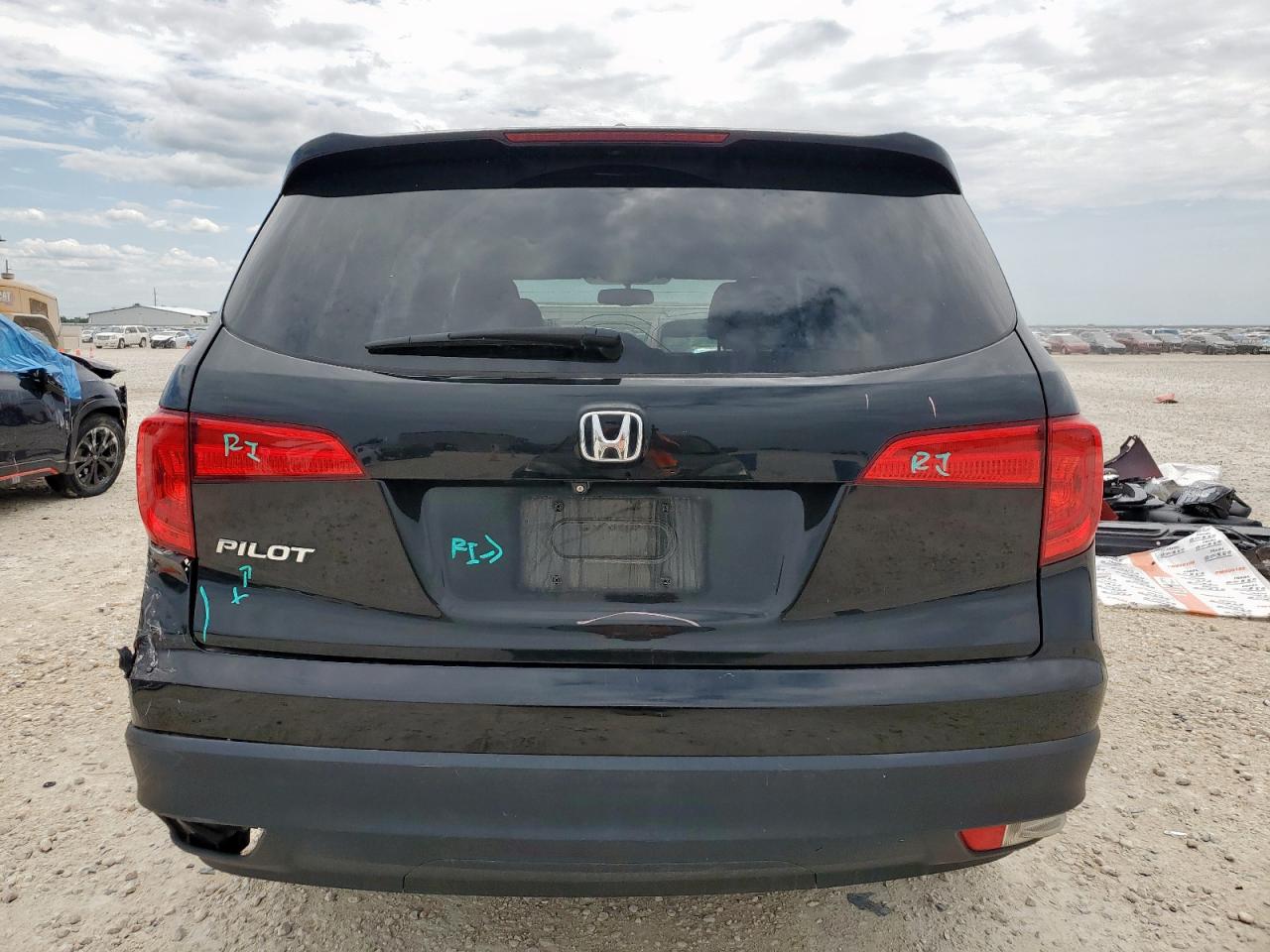 2016 Honda Pilot Exl VIN: 5FNYF5H57GB017727 Lot: 64772145