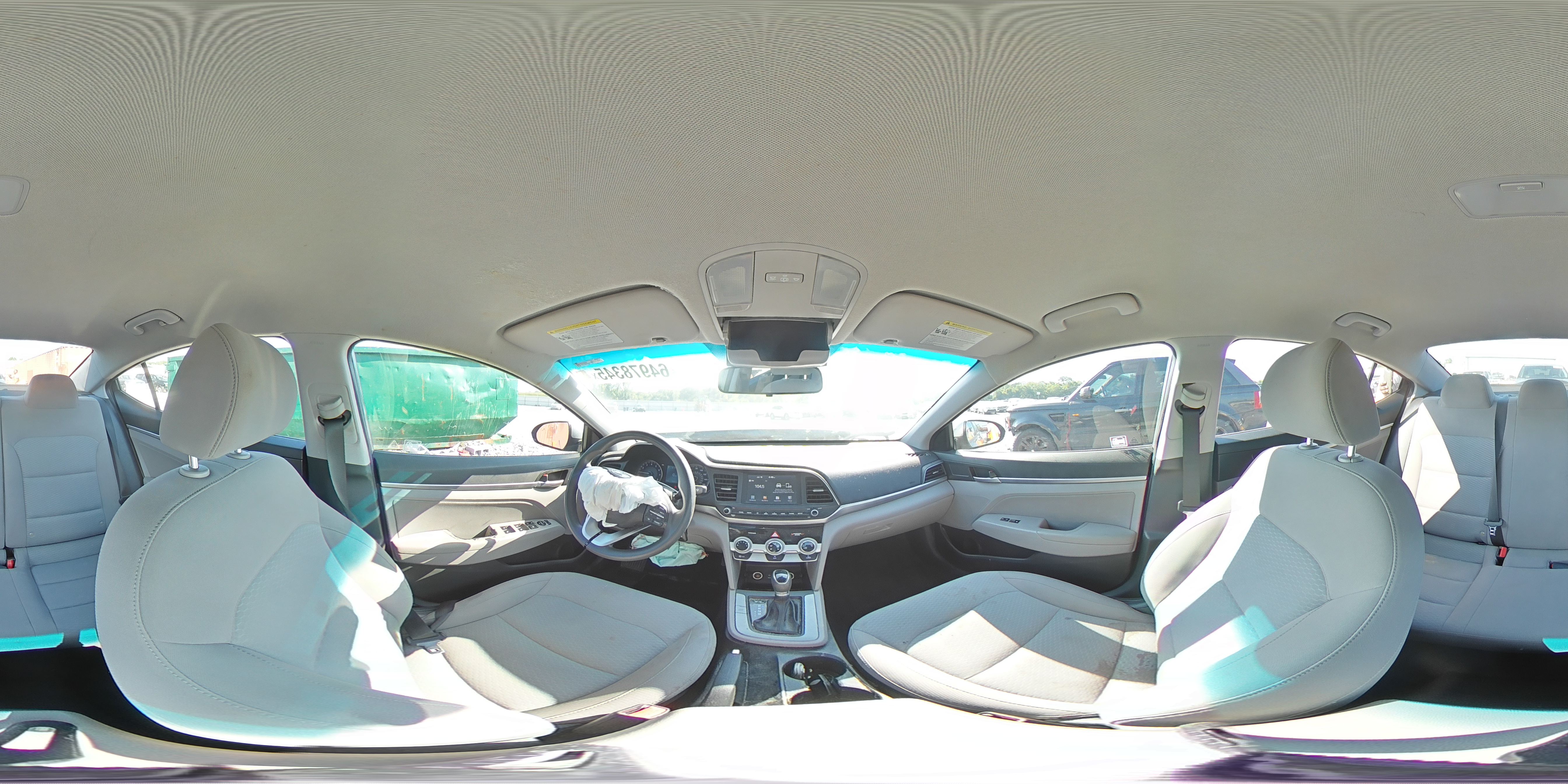 2019 Hyundai Elantra Sel VIN: KMHD84LF1KU748569 Lot: 64978345