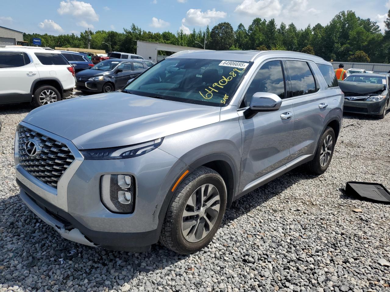 2020 Hyundai Palisade Sel VIN: KM8R24HE6LU160806 Lot: 64906695