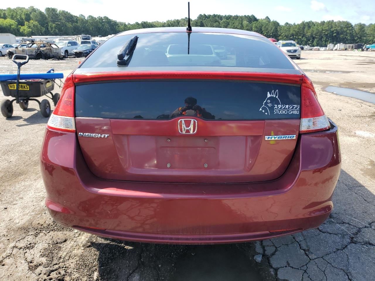 2010 Honda Insight Ex VIN: JHMZE2H70AS027757 Lot: 63494625