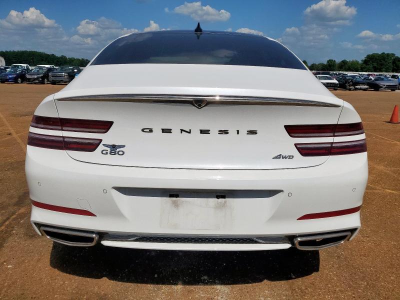  GENESIS G80 2024 White
