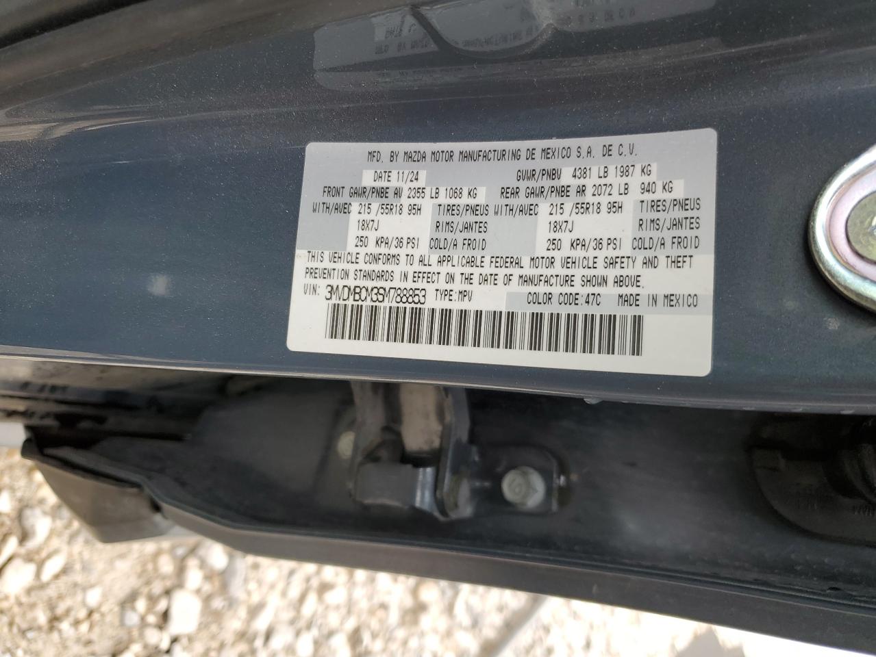 2025 Mazda Cx-30 Preferred VIN: 3MVDMBCM3SM788853 Lot: 66132385