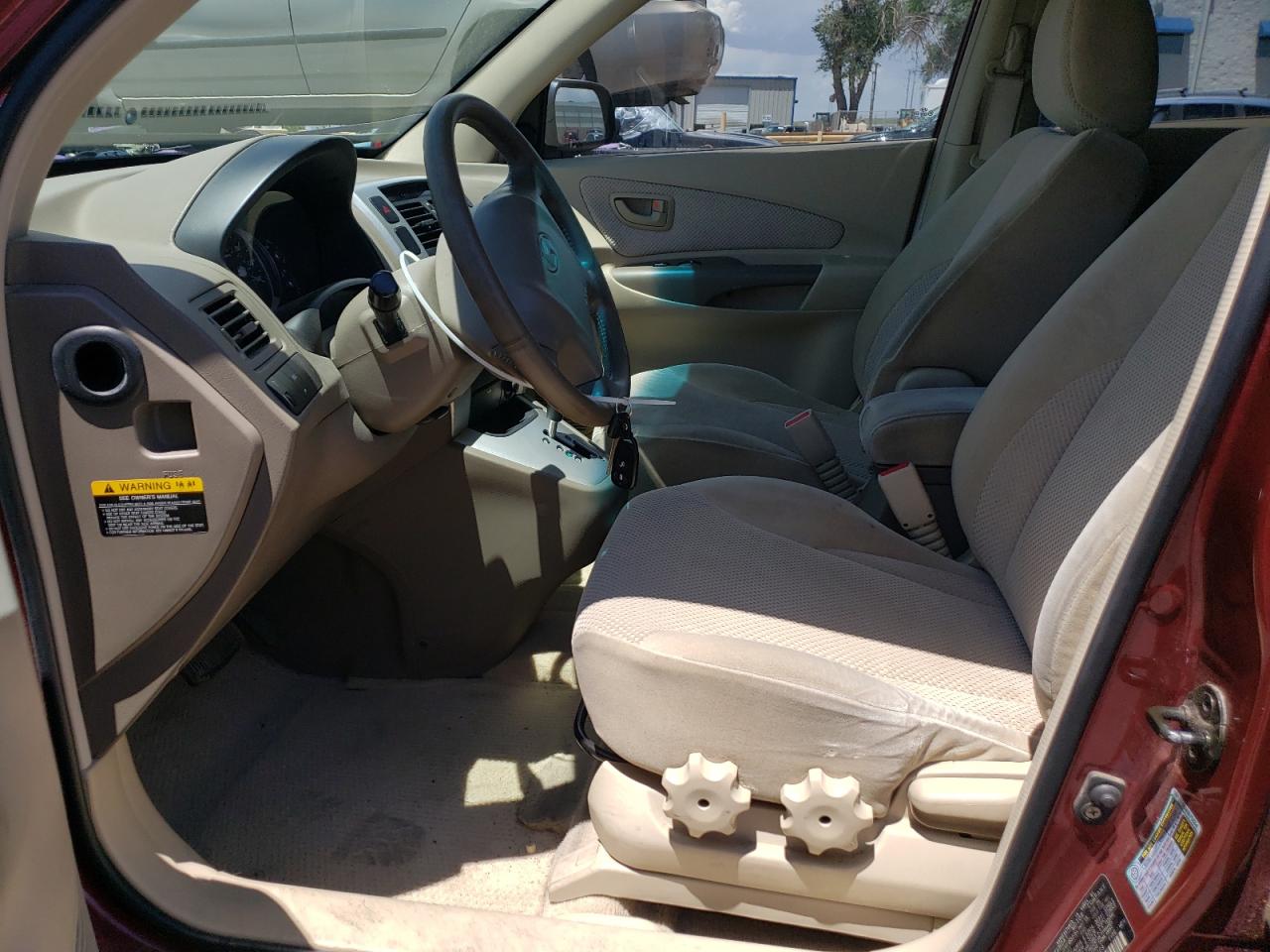 2007 Hyundai Tucson Se VIN: KM8JN12D77U557109 Lot: 63657585