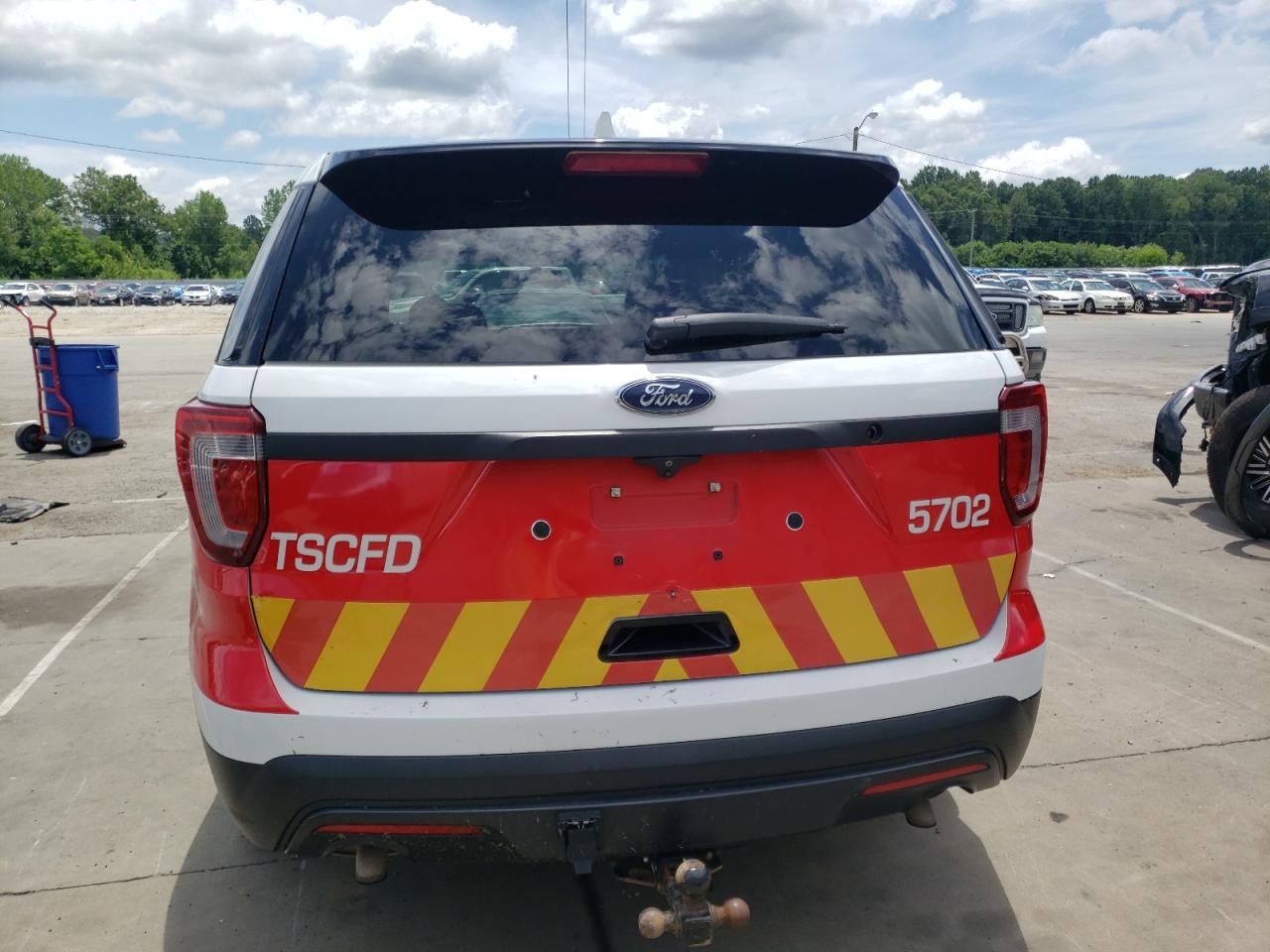 2017 Ford Explorer Police Interceptor VIN: 1FM5K8AR8HGA24542 Lot: 63269795