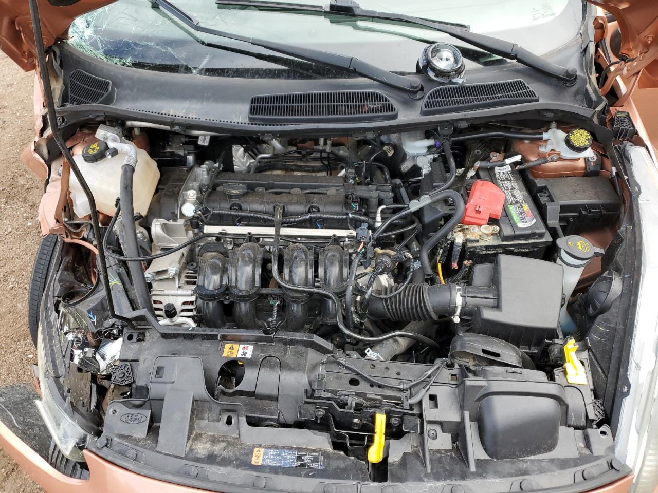 2017 Ford Fiesta Se VIN: 3FADP4BJ8HM150771 Lot: 66129595