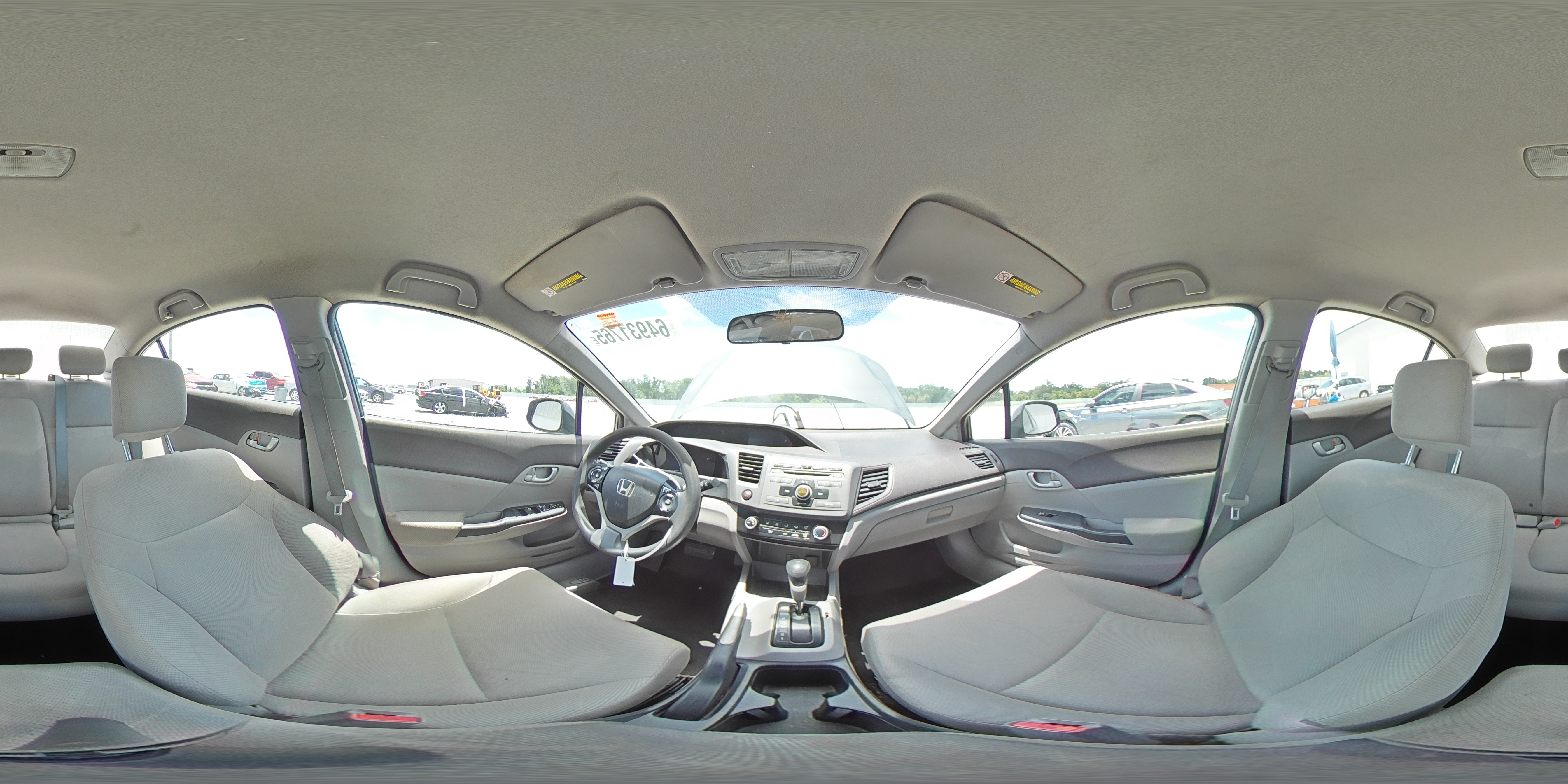 2012 Honda Civic Hf VIN: 2HGFB2F67CH546971 Lot: 64931765
