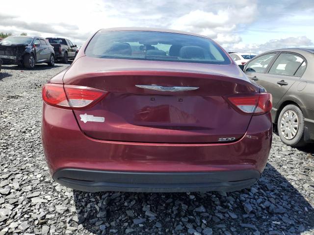  CHRYSLER 200 2016 Burgundy