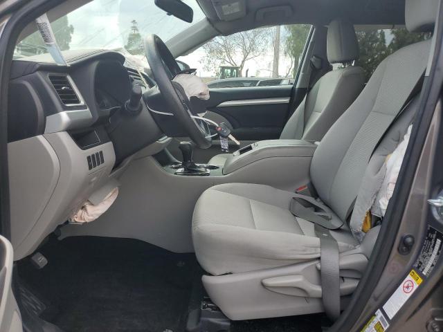  TOYOTA HIGHLANDER 2016 Szary