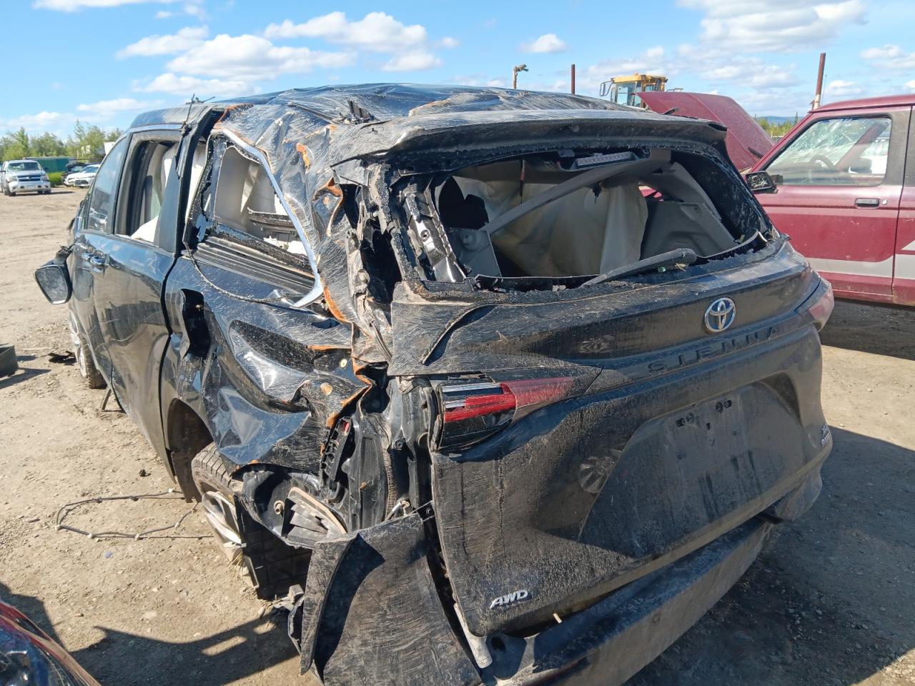 2022 Toyota Sienna Xle VIN: 5TDYSKFC0NS061332 Lot: 65009585