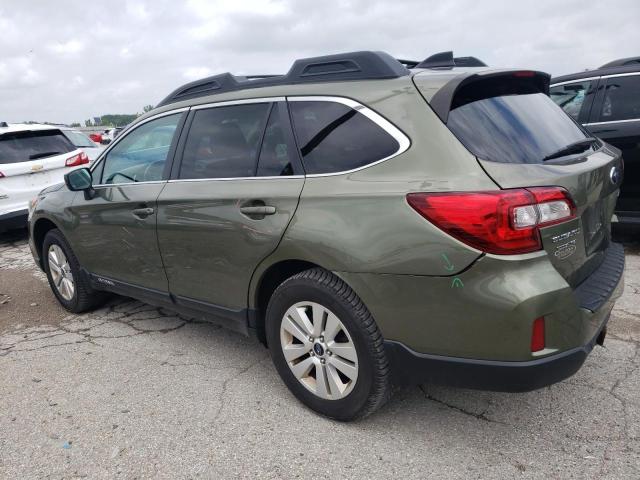  SUBARU OUTBACK 2016 Зеленый
