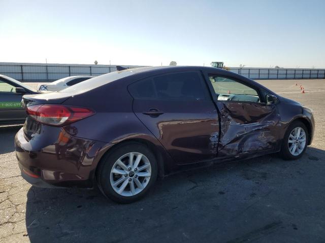  KIA FORTE 2017 Бургунди