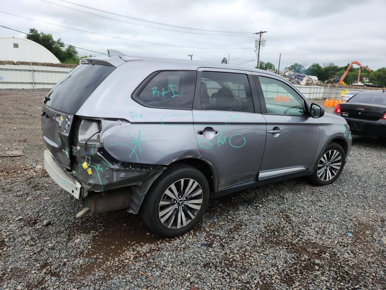 2019 Mitsubishi Outlander Es VIN: JA4AD2A34KZ053760 Lot: 64562245