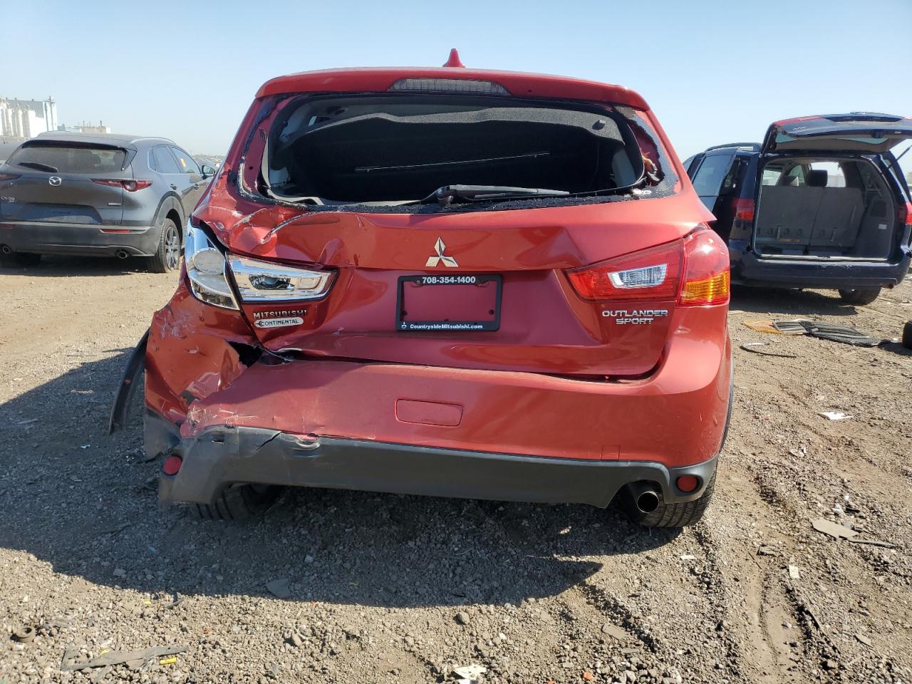 2017 Mitsubishi Outlander Sport Es VIN: JA4AR3AU3HZ012609 Lot: 63435865